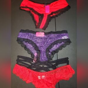 3 Pairs Womens Medium Panties Sofishie